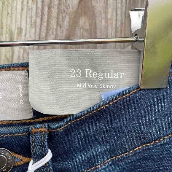 Everlane Jeans The Mid-Rise Skinny Stretch Size 23 Regular NWT Sustainable Denim - Picture 8 of 11